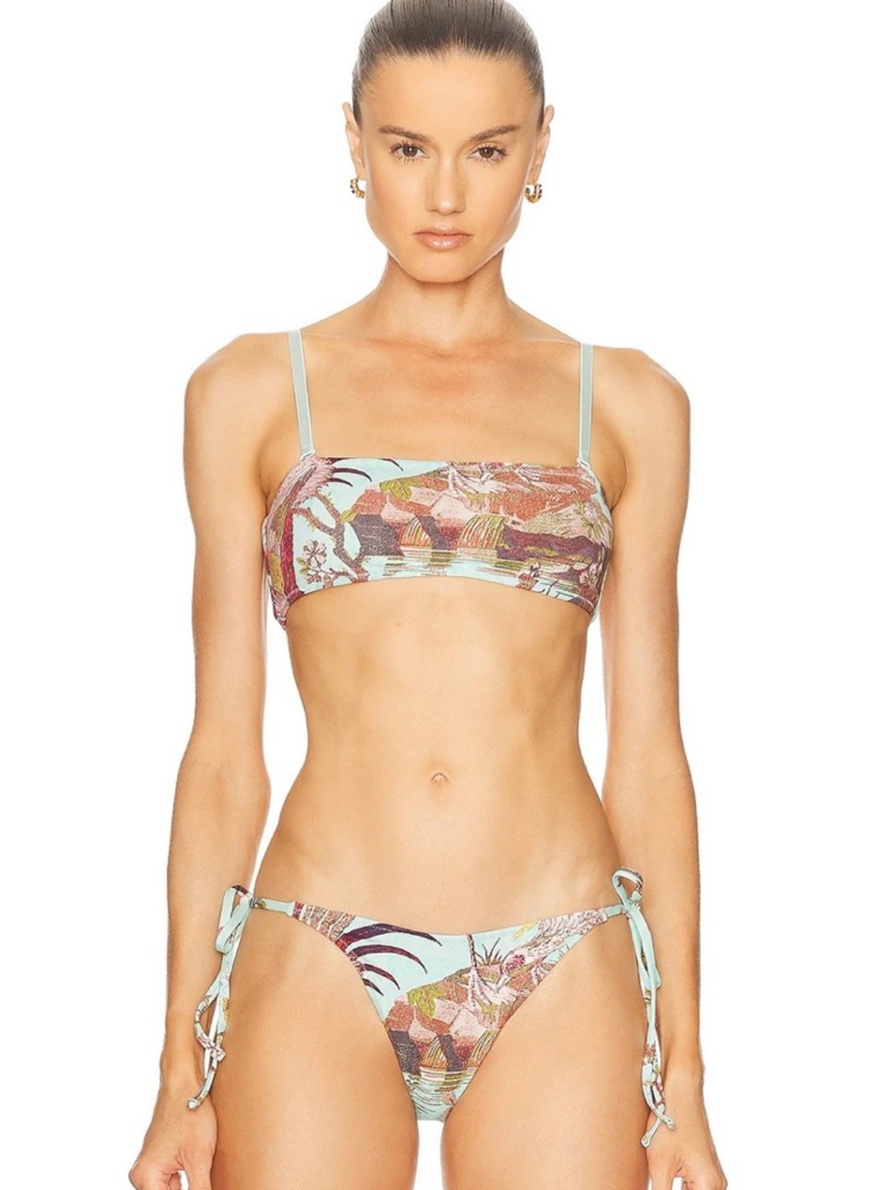 Skims X Roberto Cavalli Micro Bandeau Bikini Top